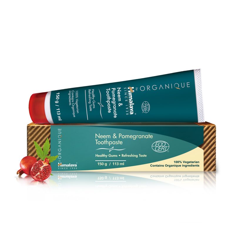 Himalaya Organic Neem & Pomegranate Toothpaste, 150g